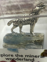 Stone/Crystal Chunk w/ Asst'd Animals