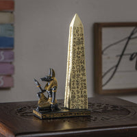 Anubis & Obelisk Incense Burner