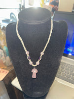 Hemp Mushroom Pendant Necklace