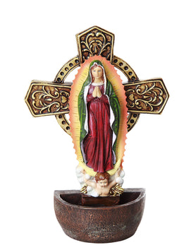 Our Lady of Guadalupe Holy Water Font