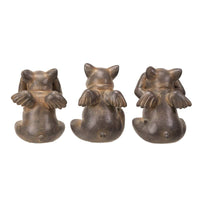 When Pigs Fly See, Speak, and Hear No Evil Set