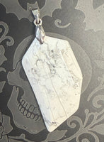 Crystal Faceted Blade Pendant