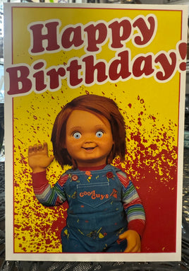 Horror Birthday Greeting Cards