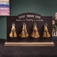 Lucky Broomstick Keyrings