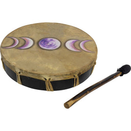 Ceremonial Drum - Moon Phases