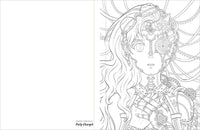 Creepy Cuties Manga Coloring Book