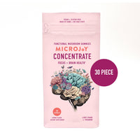 Concentrate Mushroom Gummies (30) / Vegan Supplement / Focus