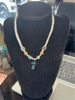 Hemp Mushroom Pendant Necklace