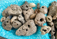 Hot off of the Island Hag Stones, Beach Stones, Fairy Stones
