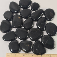 .5kg Black Tourmaline Flat Palm Stones ~ Wholesale Crystals