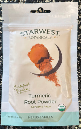Turmeric Root Powder (Pre-Packaged)