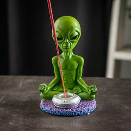 Meditation Alien Incense Burner
