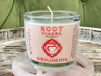 Crystal Journey Glass Filled Chakra Votives