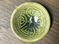 Ceramic Embossed Incense Burner Bowls