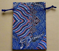 Embroidered Bags w/Drawstring