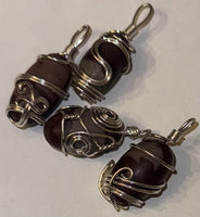 Shiva Lingam Wire Wrap Designs