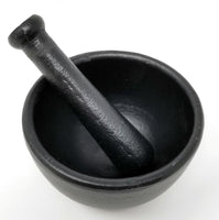 Cast Iron Mortar & Pestle