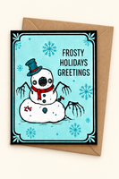 Goth Christmas/Yule Greeting Cards