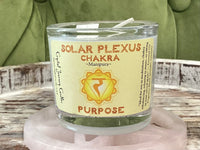 Crystal Journey Glass Filled Chakra Votives