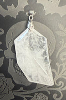 Crystal Faceted Blade Pendant