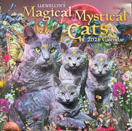 Llewellyn's 2026 Magical Mystical Cats Calendar