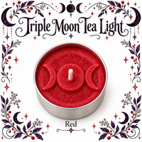 Triple Moon Tea Light Candle 2 Pk