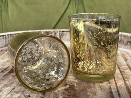 Foiled Votive Candle Holder