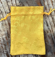 Embroidered Bags w/Drawstring