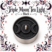 Triple Moon Tea Light Candle 2 Pk