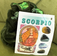 Zodiac Stone Bag