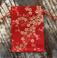 Embroidered Bags w/Drawstring