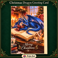 Dragon Christmas/Yule Greeting Cards