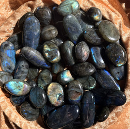 Labradorite Palm Stone ~    A Stone of Magic & Transformation