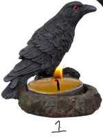 Raven T-Light Holder