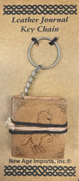 Leather Journal Keychain