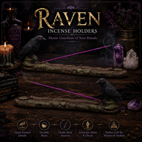 Raven Incense Holder