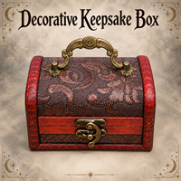 Decorative Wooden Treasure Trinket/Keepsake Boxes