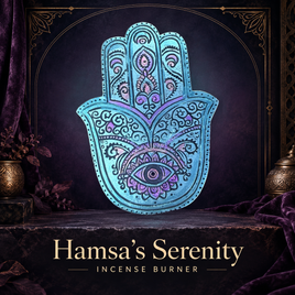 Hamsa’s Serenity Incense Burner/byHolder