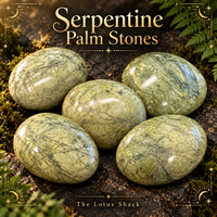 Serpentine Palm Stones