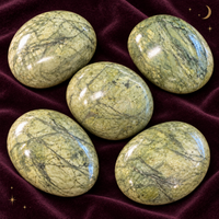 Serpentine Palm Stones