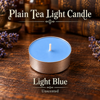 Plain Tea Light Candle