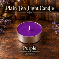Plain Tea Light Candle