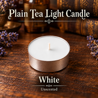Plain Tea Light Candle