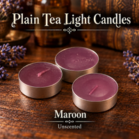 Plain Tea Light Candle