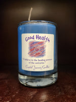 Crystal Journey Glass Filled Votives