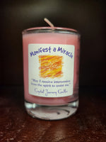 Crystal Journey Glass Filled Votives