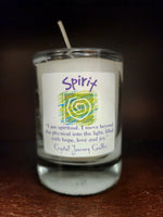 Crystal Journey Glass Filled Votives