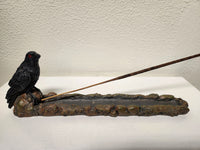 Raven Incense Holder