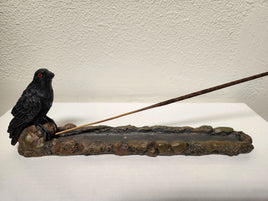 Raven Incense Holder