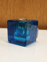 Glass Chakra Chime Candle Holder